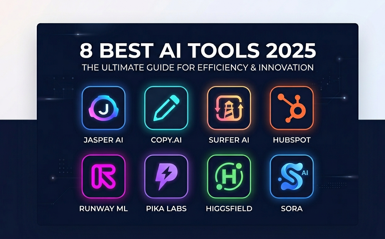 8 Best AI Tools for Business & Video in 2025 (That Actually Save You Time)
